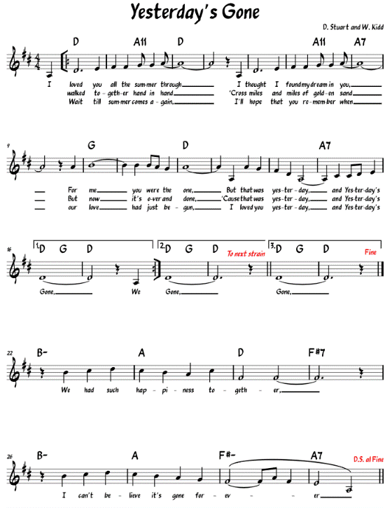 Sheet Music
